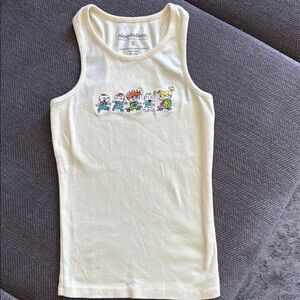 Nickelodeon yellow Rugrats Tank Top